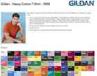 100 New Gildan Heavy Cotton T-Shirt Wholesale Bulk Lot ok to mix S-XL & Colors