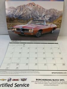 Gm Muscle Car Calendar 2022