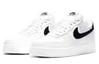 NEW Nike Air Force 1 '07 Shoes White Black CT2302-100 Men's & PS