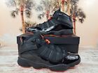Air Jordan 6 Rings Shoes 'Black Infrared' Patent 322992-066 Men's Size 12 NEW