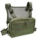 Tactical Chest Rig Molle Radio Chest Harness Holder Holster Vest Front Chest ...