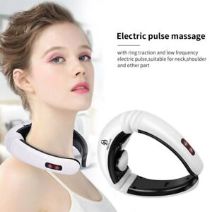 Electric Cervical Pulse Neck Massager Muscle Relax Massage Magnetic Therapy