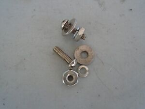 Vintage LUDWIG MOUNTING HARDWARE SCREWS P-83-85 SNARE STRAINER BUTT END MUFFLERS