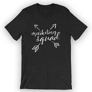 Unisex Marketing Squad T-Shirt Marketing Major