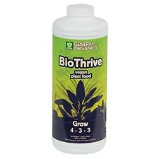 General Organics Bio Thrive Grow 32 oz ounce Quart qt - organics biothrive