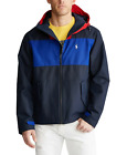 POLO RALPH LAUREN Men's Lightweight Colorblock Hooded Jacket NEW NWT $188