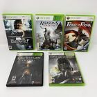 Lot Of 5 Xbox 360 Games - Tested & Working Assassin‘S Creed￼/￼Dishonored￼ + More
