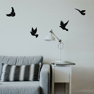 Metal Wall Art, Metal Birds Art, Metal Wall Decor, Birds Flock Home Decoration