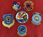 Lot of 6 Vintage Original Gov’t Issue US Air Force Patches