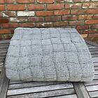 Pottery Barn Cloud Linen Handcrafted Quilt King/Cal. King Charcoal Cut Tags NWOT