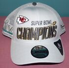 Kansas City Chiefs New Era Super Bowl LIV 54 Champions Mesh Snapback Trucker Hat