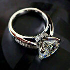 3.20Ct Lab-Created Diamond Round Cut 14K White Gold Finish Wedding Ring