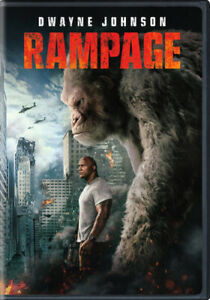 Rampage (DVD, 2018)