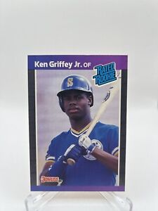 Ken Griffey Jr. 1989 Donruss MLB Rated Rookie Trading Card #33 Seattle