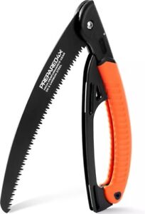Portable Survival Folding Hand Saw - 11'' Steel Blade, Camping Saw, Heavy Dut...