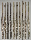 LOT OF 10 FLUTES - ARMSTRONG, ARTLEY, BUNDY, OLDS