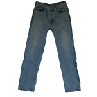 Men’s Carhartt Relaxed Fit Blue Jeans 34x34 B460-LVB Medium Wash
