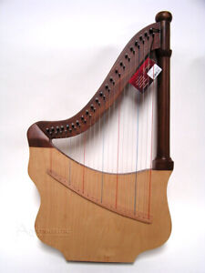 Roosebeck Lute Harp w/ Case & Tuning Tool