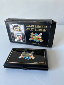Nintendo Game & Watch Pinball Multi Screen Retro Game  Vintage 1983 WORKS Box