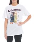 Clueless by Junk Food Clothing Women's Quotes Oversized Tee T-Shirt in X-Large
