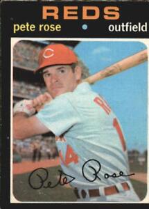 1971 O-Pee-Chee Baseball Card #100 Pete Rose - EX
