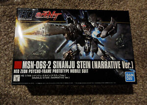 HGUC 217 Sinanju Stein (Narrative Ver.) MSN-06S-2 Gundam 1/144 Model Kit