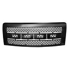 Fits 2009-2014 Ford F150 F-150 Raptor Style Mesh Bumper Grille Hood Grill Black (For: 2014 Ford F-150)