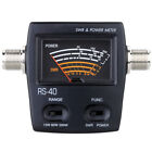 RS-40 Power SWR Meter For HAM Mobile Radio UHF VHF 144/430MHz 200W