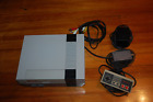 Nintendo Entertainment System NES Console-Issues-PLEASE READ-w/Cables Controller