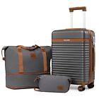 Joyway 20-Inch Expandable Carry-On Luggage with ABS Hard Luggage