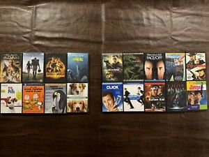 Wholesale DVD Movie Lot, 8 Brand New. 10 Used But In Excellent Condition.