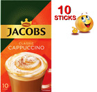 JACOBS STICKS 3IN1 CAPPUCCINO Instant Coffee 10x18g  Made in UKRAINE