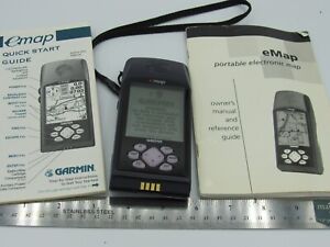 New ListingGarmin e-Map AM Portable Handheld 12 Parallel Channel GPS Tested And Works Great