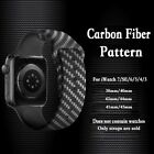 Carbon Fiber Watch Band Strap For Apple Watch Series 6 7 8 9 Ultra 40 44 45 49mm