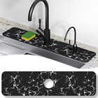 1Pc-Kitchen Sink Splash Guard, Rubber Faucet Handle Drip Catcher Tray, Kitchen S
