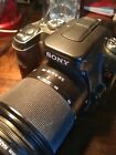 Sony  a100  Digital SLR Camera - Black Extra Lens Charger And USB Cord