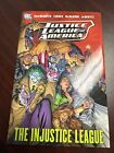 Justice League of America - The Injustice League Hard Cover Comic Wonder Woman