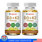 240 Vitamin K2 (MK7) with D3-10000IU Supplement,BioPerine Capsules,Immune Health
