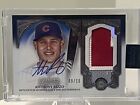 2023 Topps Dynasty Dynastic Anthony Rizzo GAME-USED PATCH RELIC AUTO 9/10 CUBS