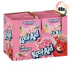 Full Box 48x Packets Kool-Aid Pink Lemonade Soft Drink Mix | Caffeine Free |