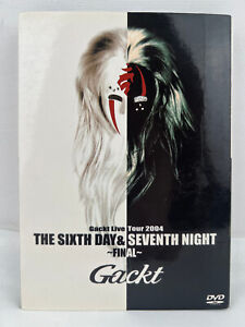Gackt: Live Tour 2004 The Sixth Day & Seventh Night Final (2 Disc, DVD)