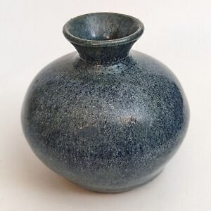 New ListingJohn Givvines Pottery Vase Studio Small Weed Pot As-Is Rim Chip North Carolina