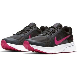 Nike Run Swift 2 Women's Running Shoes Size 7.5 Smoke Grey Fireberry CU3528-011