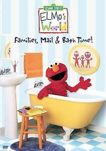 Elmos World - Families, Mail & Bath Time DVD