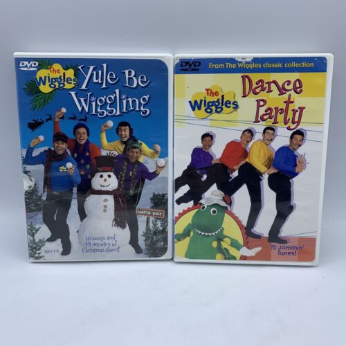 The Wiggles: Dance Party & Yule Be Wiggling (DVD Lot Of 2)