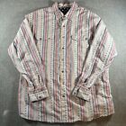 Scully Shirt XL Mens Pearlsnap Patriotic Red White Blue Flipcuff Western LS