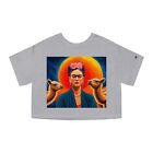 Frida with Camels Champion Women's Heritage Cropped T-Shirt