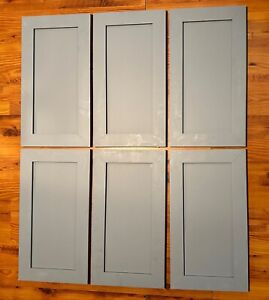 Shaker Style Cabinet Door 12 5/8” X 23” Gray Wood