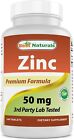 Best Naturals Zinc 50 mg 240 Tablets
