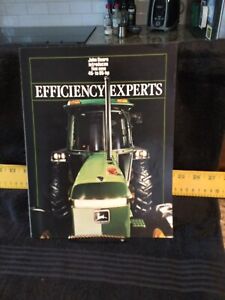 1982 John Deere ”Introduces Efficiency Experts” Tractor Brochure  A-2T-82-7 - VG
